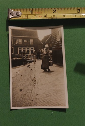 Fotos vintage años 50 Holanda escena holandesa pesca puerto ropa - Imagen 4 de 5