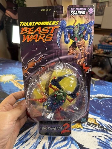 Hasbro Transformers Beast Wars Transmetal 2 Scarem Beetle Predacon 1998 Vintage