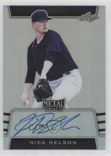 2019 Leaf Metal Draft /50 Nick Nelson #BA-NN2 Auto