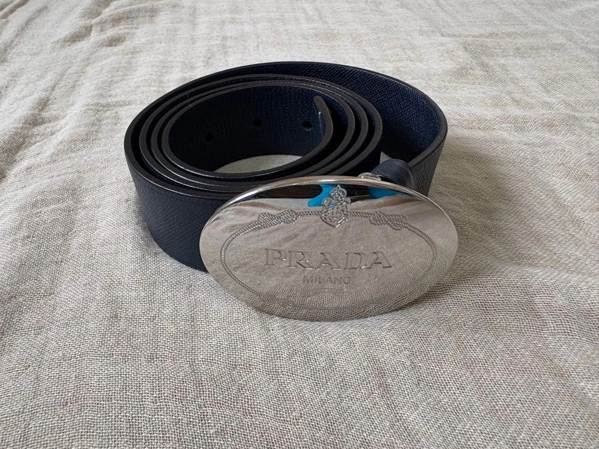PRADA Silver Belts for Women for sale | eBay display picture 1