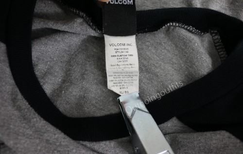 Maglione pullover girocollo uomo Volcom Follow Nobody manica 3/4 taglia XL - Foto 6 di 8