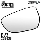 FOR SUZUKI CIAZ SEDAN 2015-2019 SIDE WING MIRROR GLASS LENS LEFT LH