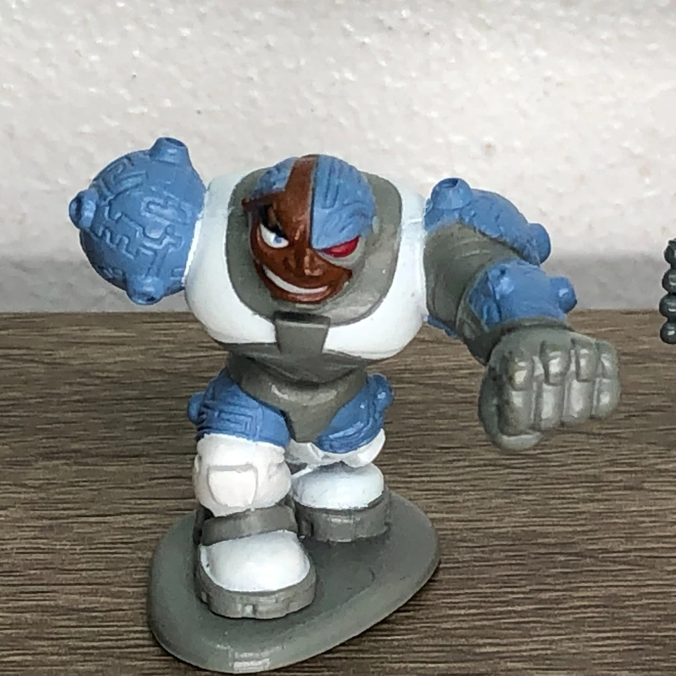 Lote de figuras de acción Teen Titans minifigura Robin Cyborg Cyclone Cinderblock juguete 4 Foto 4 de 4