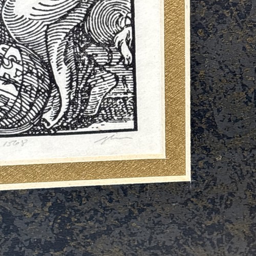 Der Astronom Gravur von Allen Bjorkman 1997 Renaissance Fälschungen Vintage - Bild 5 von 15
