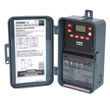 Nsi Tork E101b Electronic Timer, 24 Hr, Spst