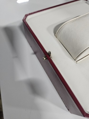 Empty Authentic Cartier CO 1018 Red Watch Box/Case With Pillow - Picture 11 of 14