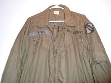 US Military Army Combat Vehicle Crewman's Coveralls 1980 Medium Regular 121-H