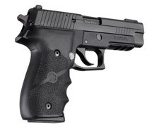 New Hogue Grip For A Sig Sauer P226 Rubber Finger Groove Black 26000