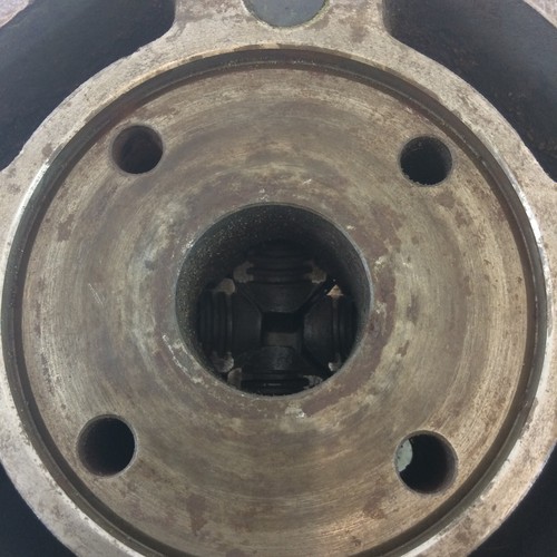 8" Chuck 4 Jaw Lathe Chuck, Pratt, Reversible Jaws, Independent - Picture 6 of 8