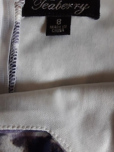 Teaberry Dress Womens Size 8 Sleeveless Fit and Flare Stretch Back Zip - Picture 8 of 9