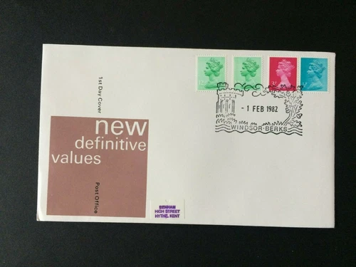 GB -FDC -1st February 1982- Definitive Issue