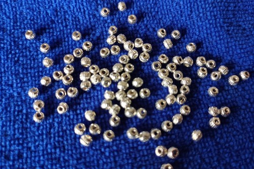 Whole Sale Antiqued Silver Metal Tiny Barrel Star Spacer Bead for Jewelry Making - Picture 25 of 37