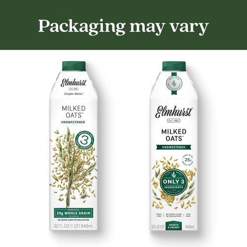 1925 Milked Oats Unsweetened Oat Milk, 32 Ounce (Pack of 6) - Picture 5 of 8