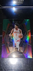 2021-22 Panini Select Premier #133 Josh Christopher Tri-Color Prizm RC Rockets 