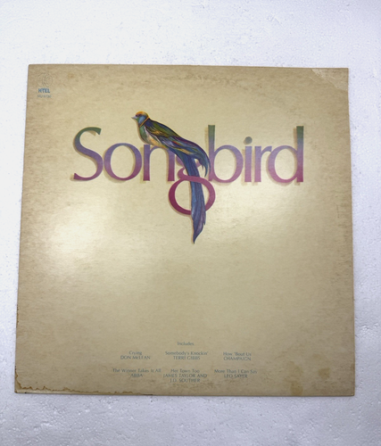 1981 K-Tel Songbird LP Vinyl Record Various Artists Abba Air Supply James Taylor