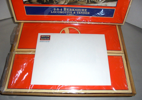 LIONEL BERKSHIRE TRAIN ENGINE & TENDER WITH ORIGINAL SHIPPING BOX O GAUGE NICE - Picture 5 of 5