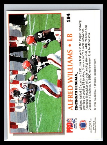 1992 Pro Set Power Football # 166 - 330 - Pick Your Card! - Picture 58 of 330