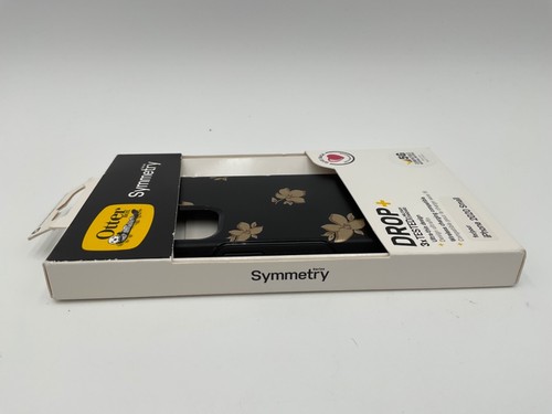 OtterBOX Symmetry Series Phone Case for iPhone 12 mini - Black Floral - Picture 4 of 6