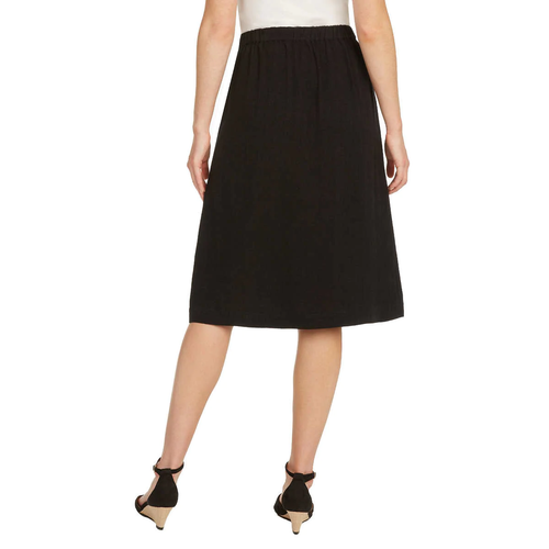 Matty M Ladies' Button Front Skirt - Picture 13 of 17