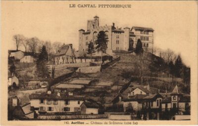 AK Aurillac Chateau de Saint Etienne FRANKREICH (1090103)