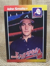 1989 Donruss John Smoltz HOF RC Baseball Card #642 Atlanta Braves FREE S&H