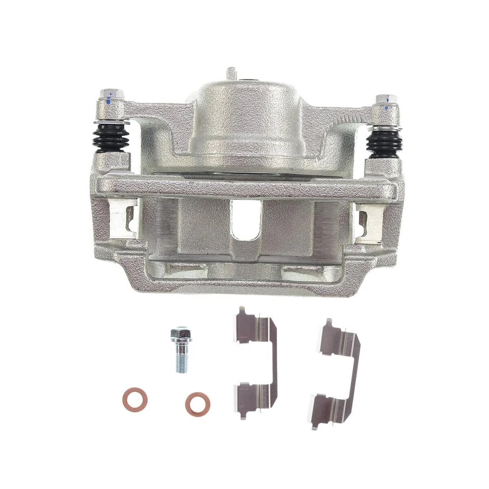 Par de pinzas de freno delanteras con soporte para Honda Civic 1996-2011 Insight Acura EL Foto 2 de 4