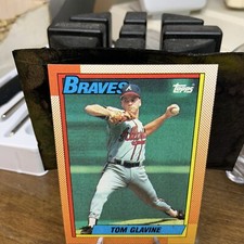 1990 Topps Baseball - #506 Tom Glavine - Braves
