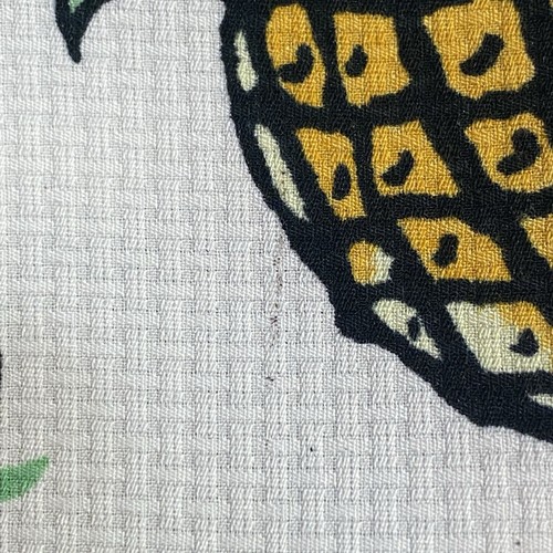 Piece Goods Rock mit Ananas-Print gefüttert Kreis - Größe M - Bild 8 von 8