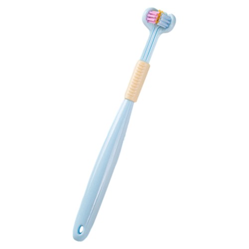 1/4pcs Three-sided Soft Bristle Toothbrush Toothbrush Travel For Children - Picture 15 of 17