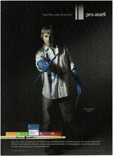 RAY LUZIER of KORN - Pro-Mark Drumsticks - Print Ad