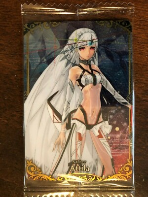 Fate Grand Order FGO Wafer Card Vol 6 Attila (Altera)