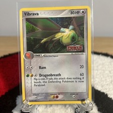 Pokémon TCG Vibrava Reverse Holo Stamped Power Keepers 40/108 2007 NM Rare Vtg 
