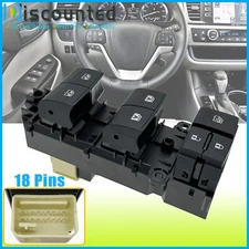 Driver Side Master Power Window Switch for 2014-2019 Toyota Highlander LE SE XLE