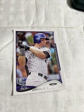 2014 Topps Series 1 Charlie Blackmon Baseball Card #20 Colorado Rockies