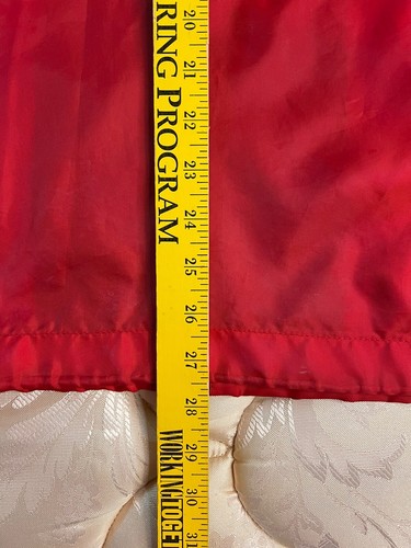 BARU Sports MENS Jacket Size M Medium RED Rain windbreaker coat - Imagen 11 de 22