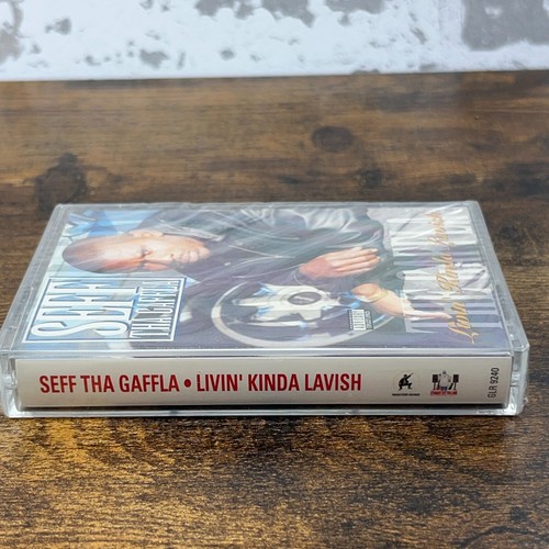 Seff Tha Gaffla Livin' Kinda Lavish Cassette Tape 1995 Bay Area Hip Hop Sealed - Picture 3 of 4