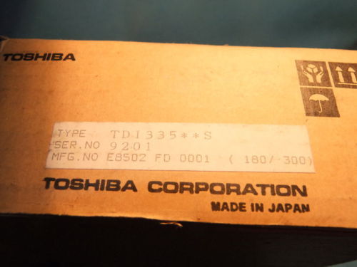 1 Stück TOSHIBA TDI335H-S (TAS335HS) STEUERGERÄT - Picture 2 of 10