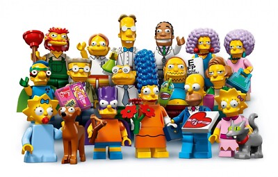 LEGO Minifigures Simpsons Series 71009 new pick choose your own