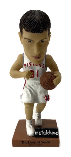 Bobbleheads - DETROIT PISTONS Corliss Williamson / Darko Milicic / Rodney White - Picture 5 of 8