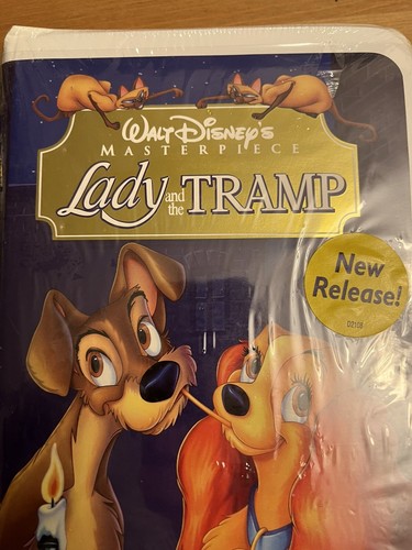 Lady and the Tramp Sealed VHS, Walt Disney’s Masterpiece Collection - Picture 4 of 4