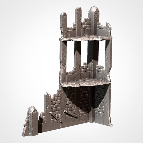 Txarli Factory City Ruins GW Warhammer Fantasy 40k Tabletop Terrain - Bild 8 von 18