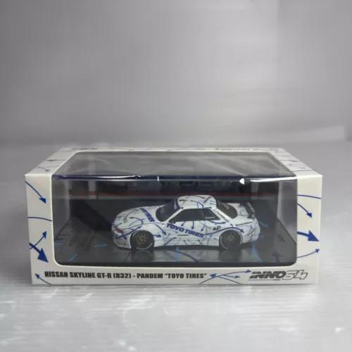 1/64 INNO64 NIssan Skyline GTR R32 PANDEM Rocket Bunny TOYO TIRES IN64-R32P-TT