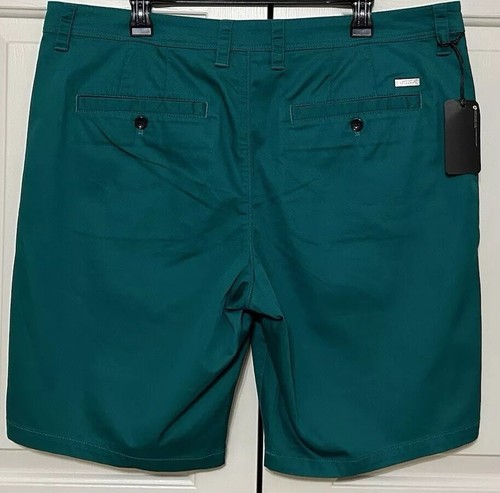 NWT ARMANI EXCHANGE size 38 teal bermuda chino shorts mens $90 - Picture 2 of 6