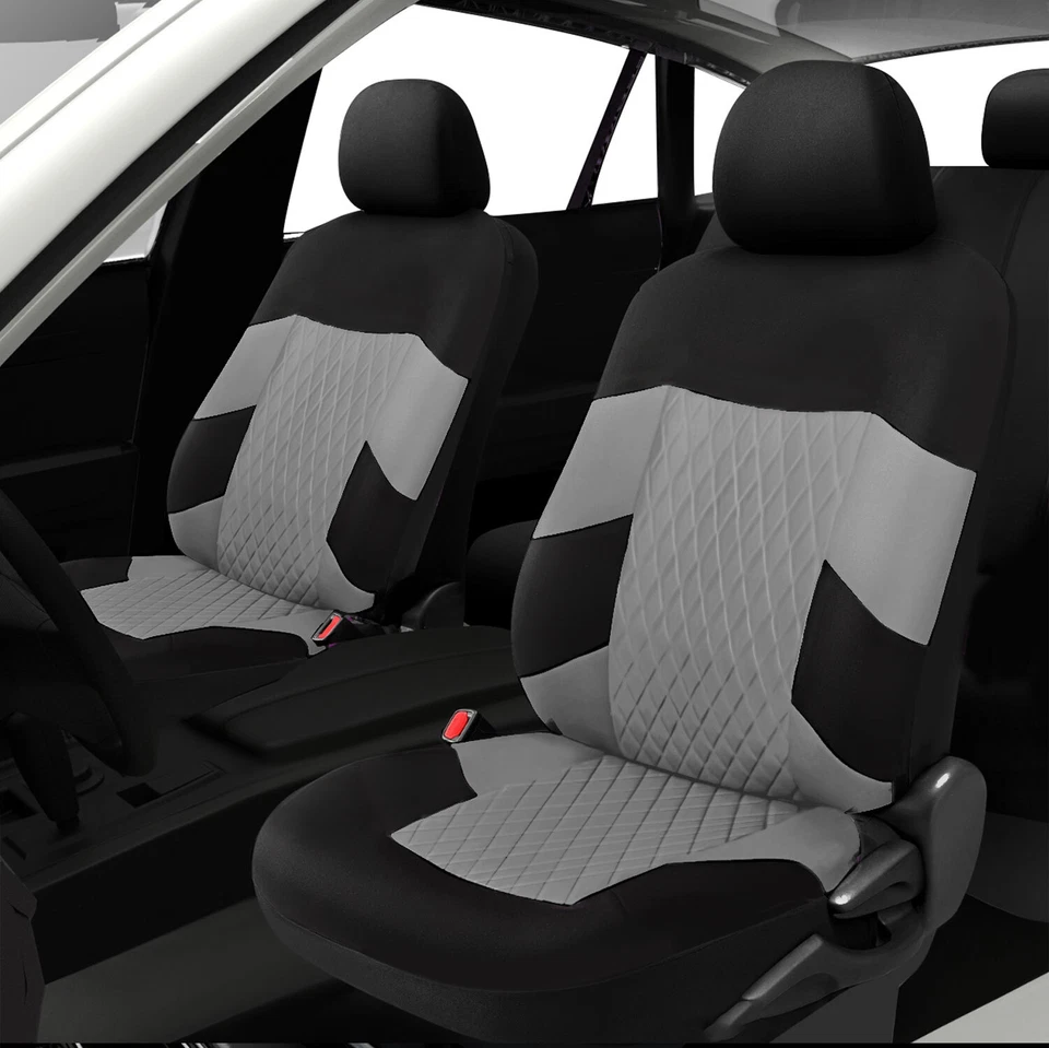 Juego completo de fundas de asiento de coche de tela premium para INFINITI cojín trasero delantero de 5 asientos Foto 3 de 4