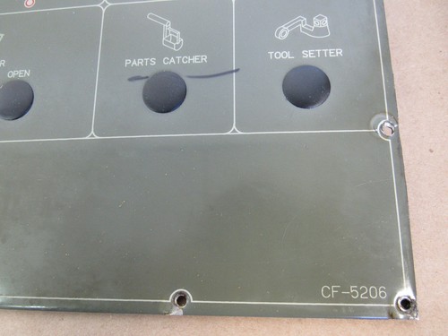 FANUC CONTROL PANEL CF-5206 - Picture 2 of 4