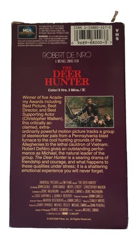 The Deer Hunter VHS (2001, 1978 Film, 2 Tape Box Set) - Picture 2 of 4