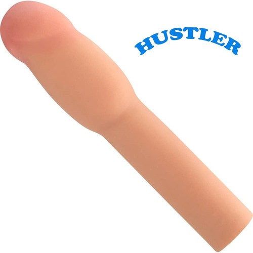 Hustler Penis Extension Sleeve Extender Male Enlarger ED Sex Toy - ADD 4 INCHES - Picture 4 of 12