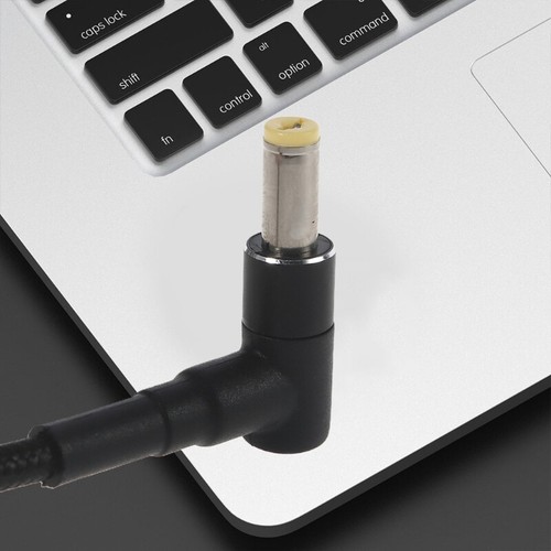 5.5 x 1.7 mm Power Charging Wire 100W PD USB Type C Female Input to 90 Degree - Photo 3 sur 10