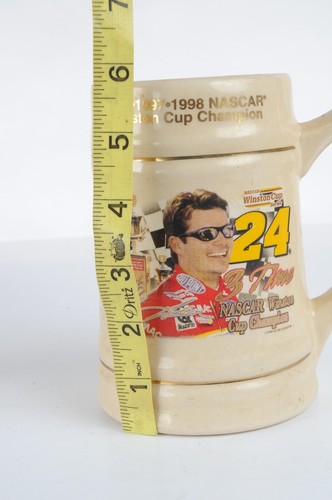 Vintage Jeff Gordon #24 Nascar Winston Cup Champion w/ Stats Mug Hunter MFG USA - Picture 6 of 6