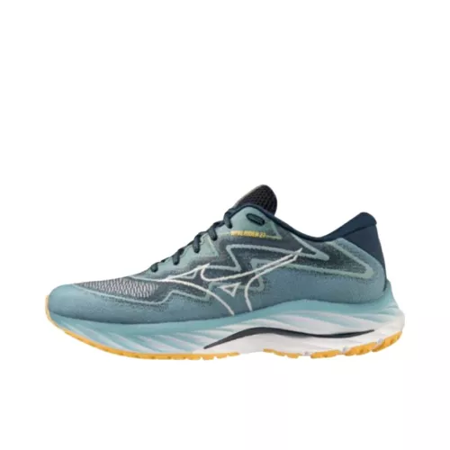 Uomo Donna Mizuno Wave Rider 27 Mesh Scarpe Da Corsa Professionali Traspiranti * - Foto 75 di 80